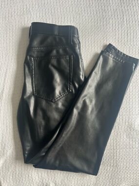 Abercrombie & Fitch Black Faux Leather Jeggings ✨BRAND NEW✨